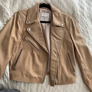 Madewell 100% Leather Jacket - Fits XS/S